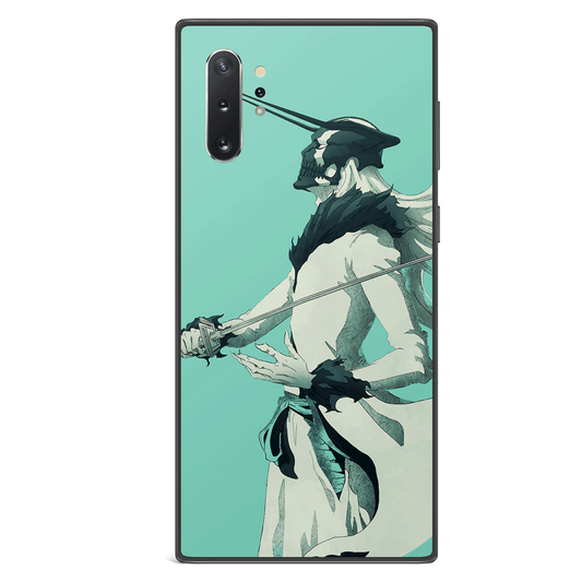 Bleach Vasto Lorde Ichigo Blue Tempered Glass Samsung Phone Case