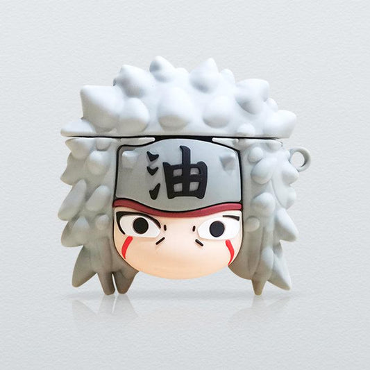 Jiraiya Airpods Pro Case Characters Cartoon Silicone Case-Airpods Case-Monkey Ninja-Airpods Pro/Pro2-Monkey Ninja