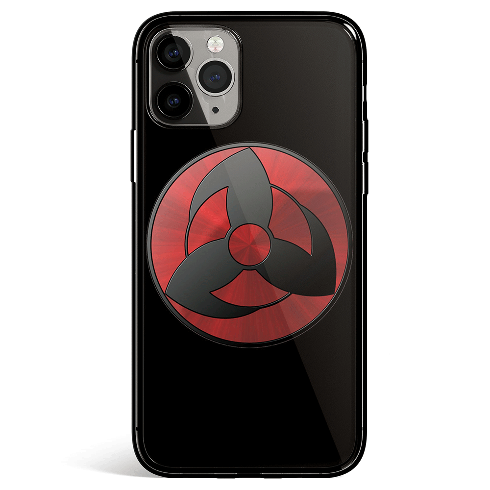 The Sharingan Tempered Glass iPhone Case - 4 Styles