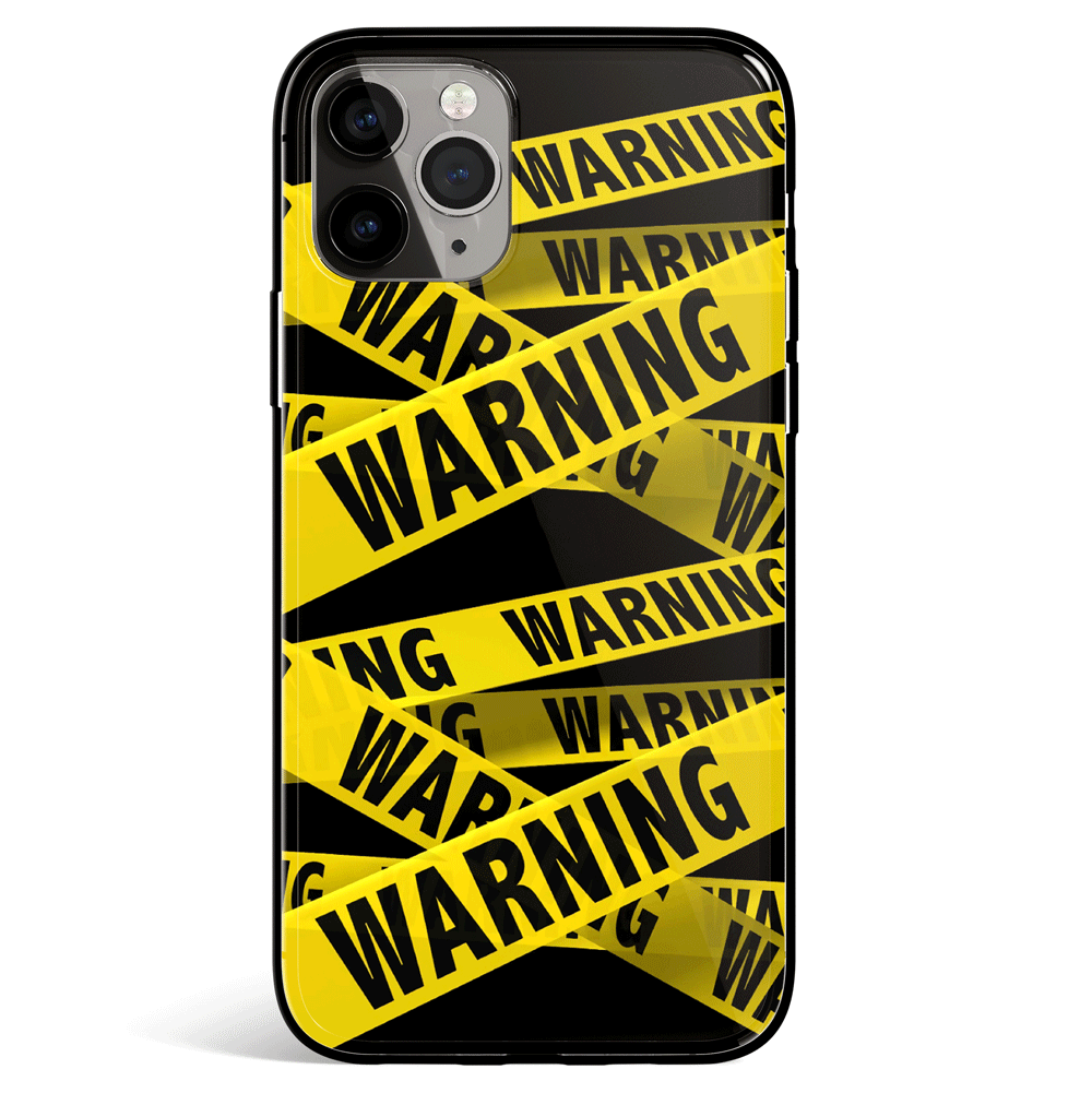 Waring Isolation Belt iPhone Tempered Glass Phone Case