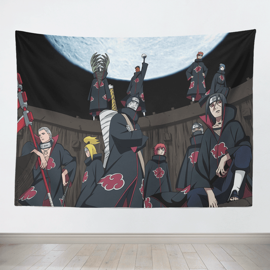 Naruto Akatsuki Group Tapestry
