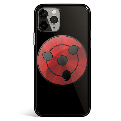 The Sharingan Tempered Glass iPhone Case - 4 Styles