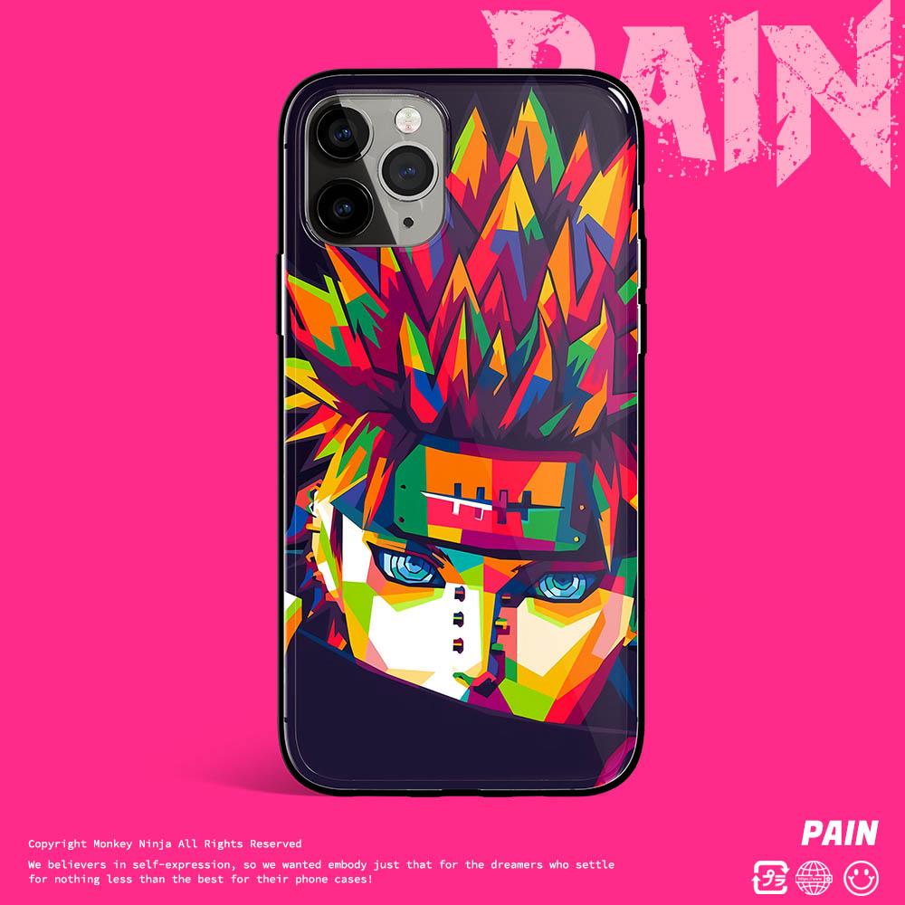 Pop Art Style Pain Kakashi Naruto Phone Case - Monkey Ninja