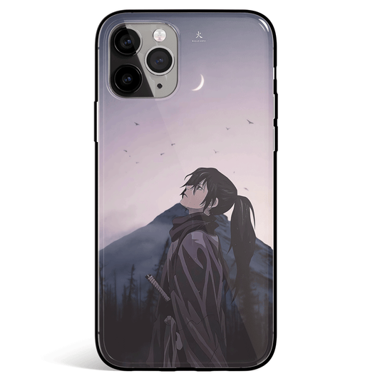 Dororo Hyakkimaru Tempered Glass Soft Silicone iPhone Case-Phone Case-Monkey Ninja-iPhone X/XS-Tempered Glass-Monkey Ninja