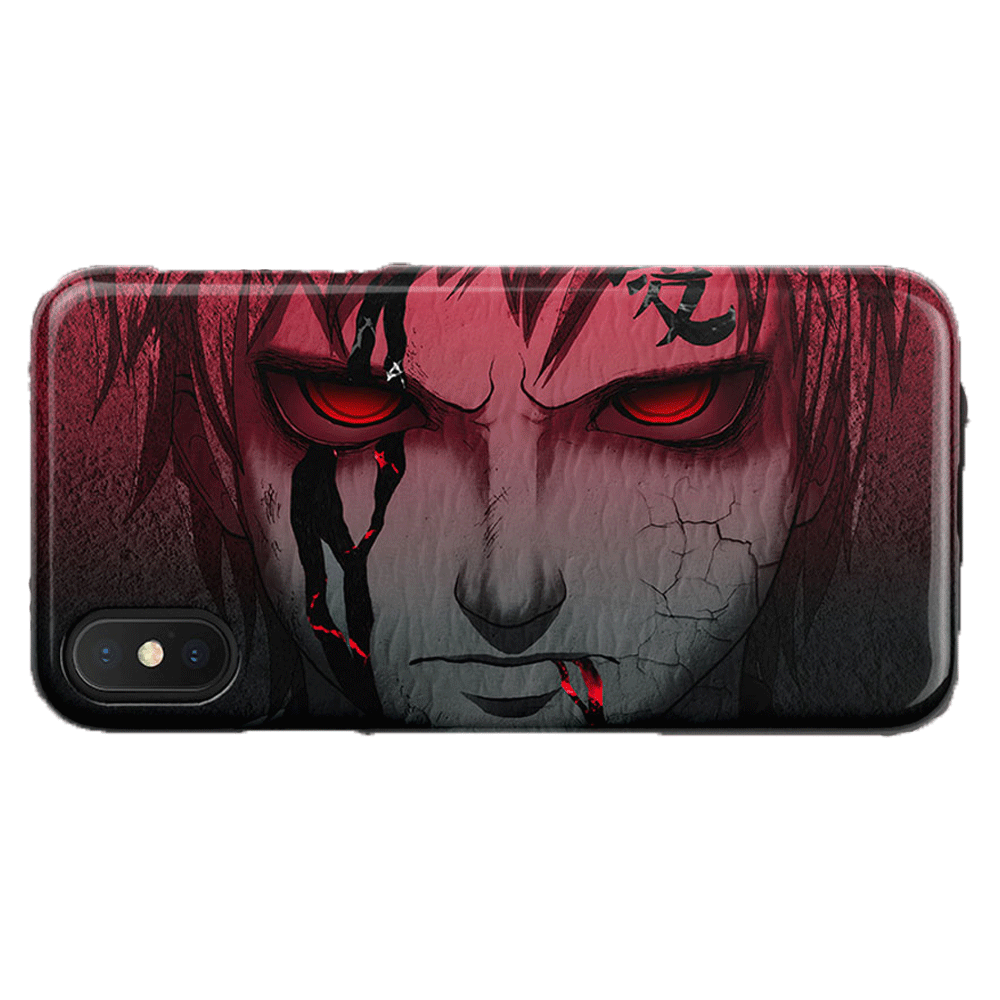 Naruto Anime Character Gaara Soft Silicone Phone Case