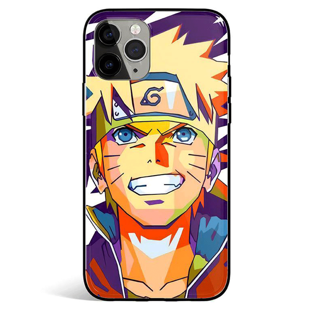 Pop Art Style Pain Kakashi Naruto Sasuke iPhone Case - 4 Styles-Phone Case-Monkey Ninja-iPhone X/XS-Naruto-Tempered Glass-Monkey Ninja