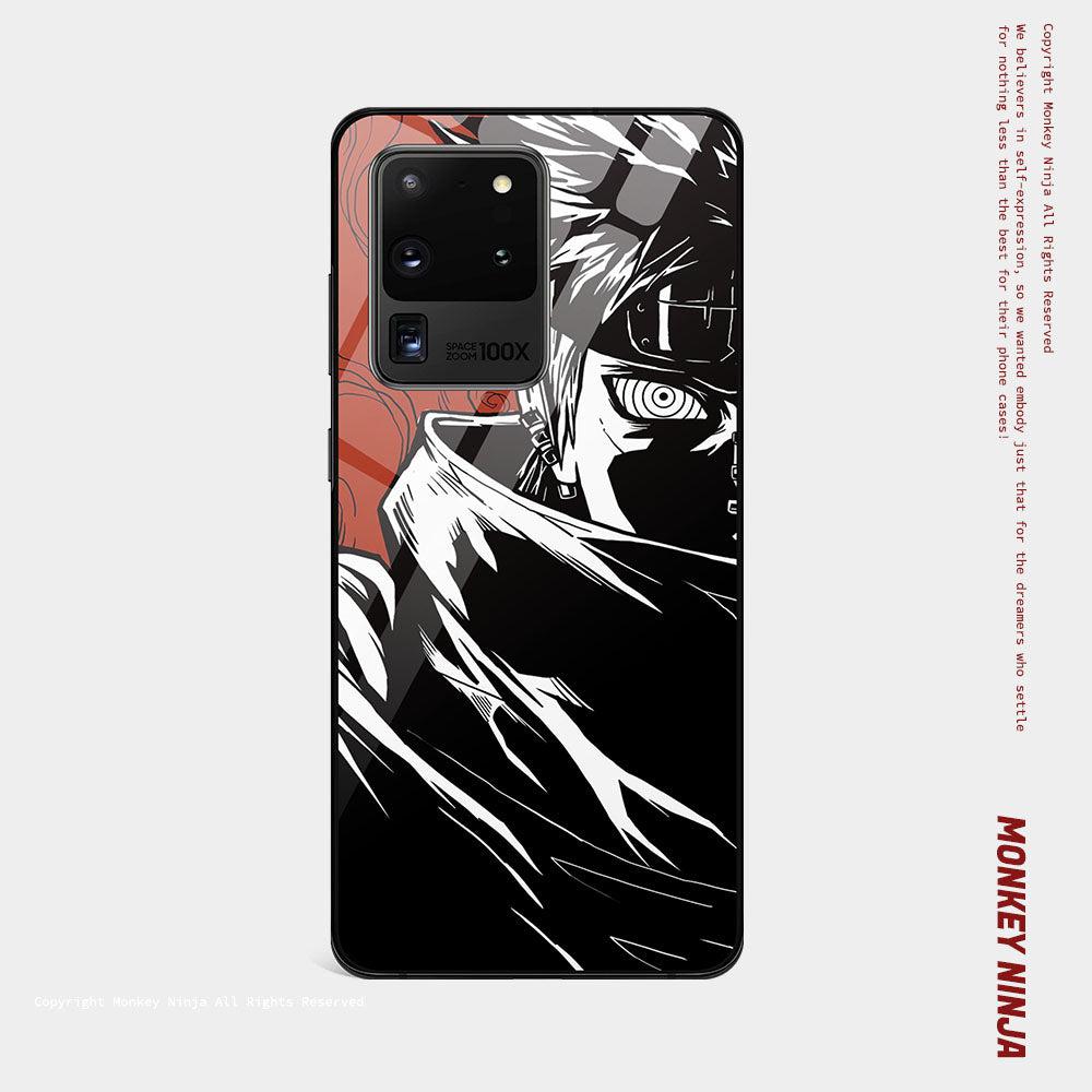 Naruto Anime Pain Tempered Glass Samsung Phone Case