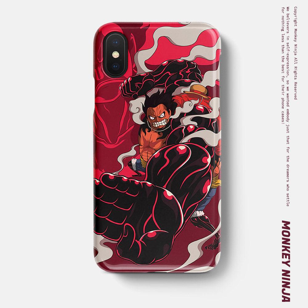 One Piece Luffy Gear Fourth Bounceman Soft Silicone Phone Case-Phone Case-Monkey Ninja-iPhone X/XS-Monkey Ninja