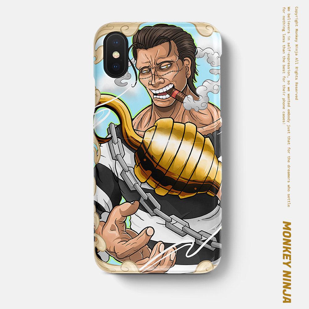 One Piece Sir Crocodile Soft Silicone Phone Case