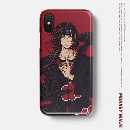 Naruto Anime Character Itachi Soft Silicone Phone Case