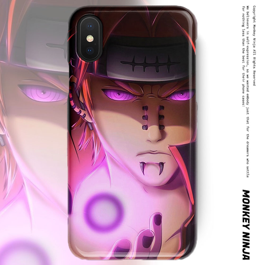 Naruto Pain Chibaku Tensei Soft Silicone Phone Case-Phone Case-Monkey Ninja-iPhone X/XS-Monkey Ninja