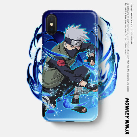 Naruto Anime Character Kakashi Soft Silicone Phone Case-Phone Case-Monkey Ninja-iPhone X/XS-Monkey Ninja