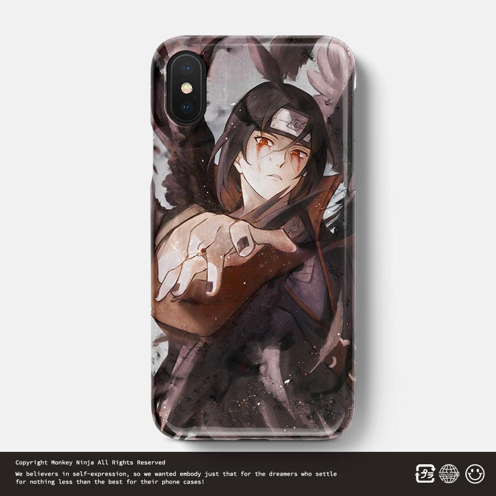 Naruto Anime Character Itachi Soft Silicone Phone Case