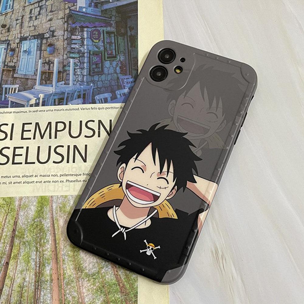 Anime One Piece Luffy Zoro Soft TPU Silicone iPhone Case