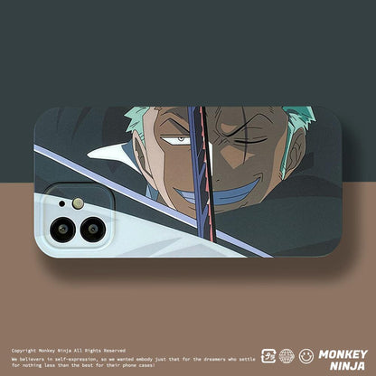 Anime One Piece Zoro Soft TPU Silicone Phone Case