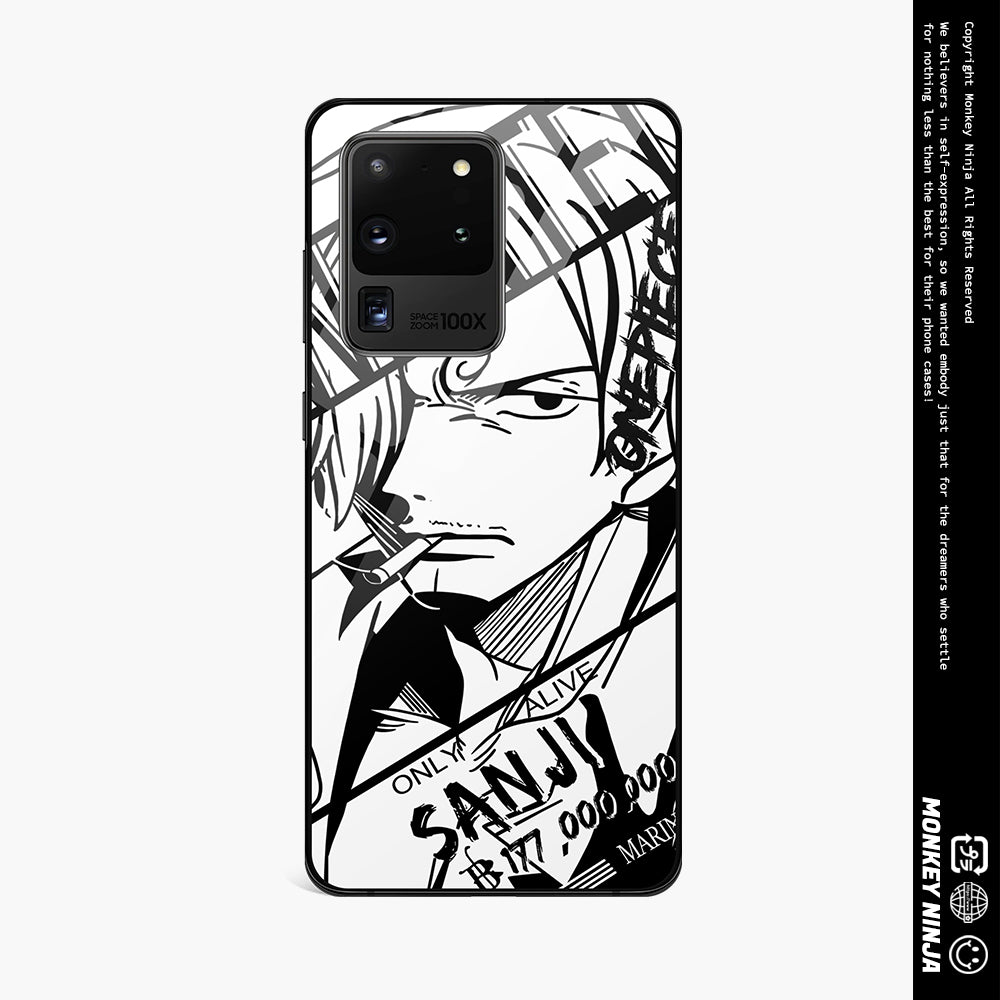 One Piece Ace Sanji Characters Samsung Phone Case - 2 styles