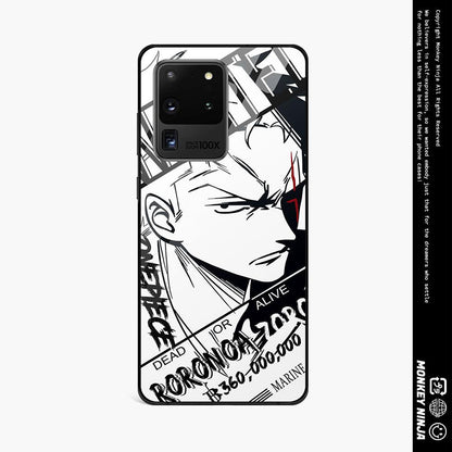 One Piece Zoro Luffy Characters Samsung Phone Case