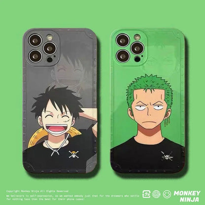 Anime One Piece Luffy iPhone Case-Phone Case-Monkey Ninja-iPhone 17-Glass Case-Monkey Ninja