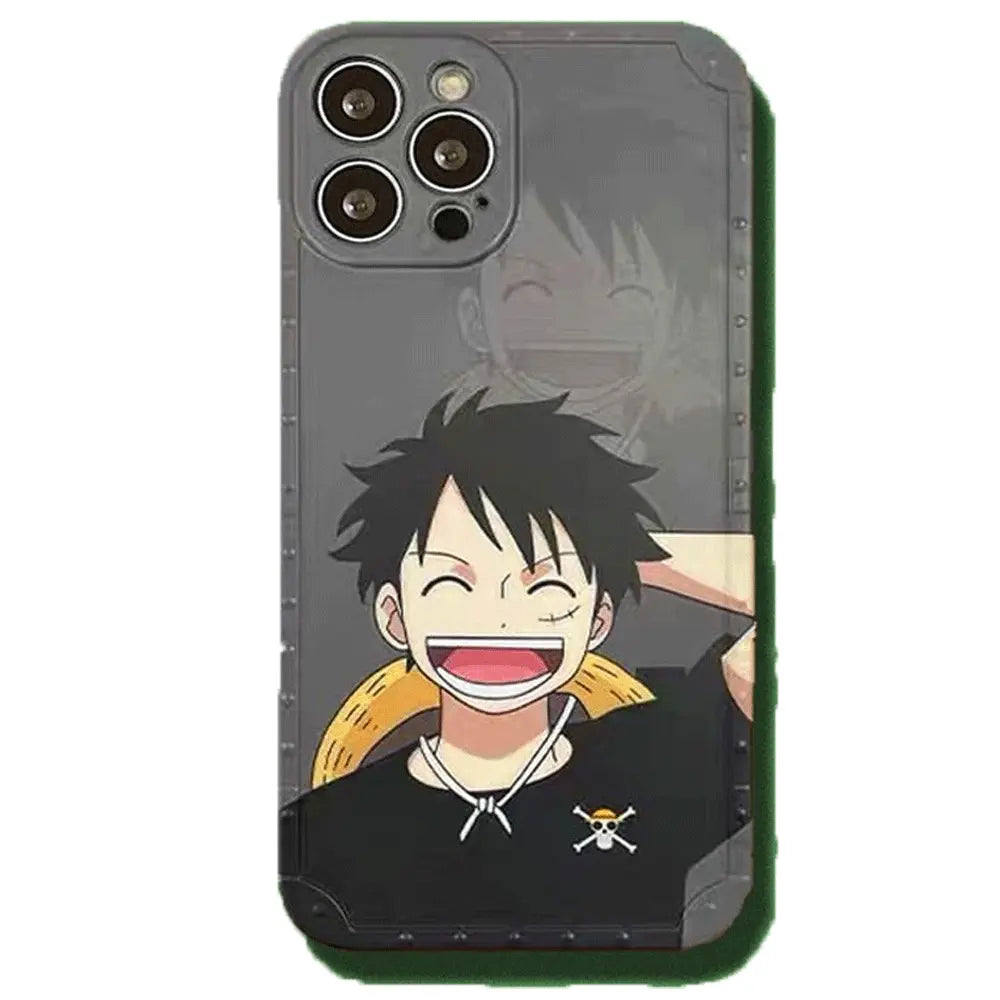 Anime One Piece Luffy iPhone Case-Phone Case-Monkey Ninja-iPhone 17-Tough Case-Monkey Ninja