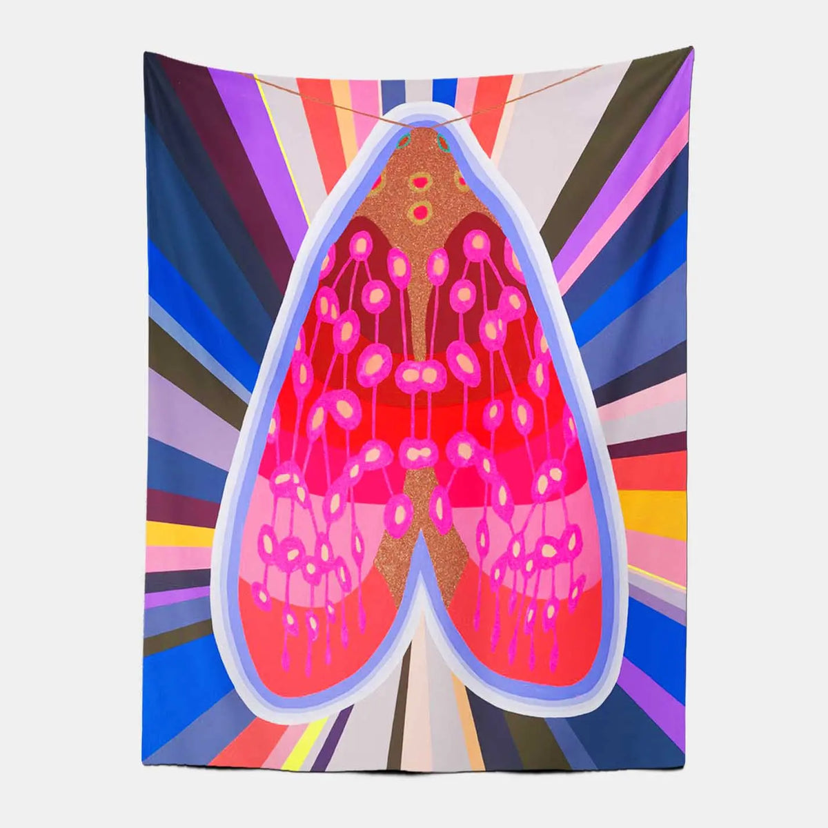 Beat Heart Tapestry-Taspetry-Wallarts Lab-100cm * 150cm-Monkey Ninja