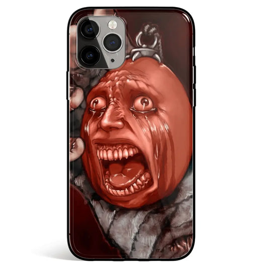 Berserk Behelit Griffith Tempered Glass Soft Silicone iPhone Case-Phone Case-Monkey Ninja-iPhone 17-Glass Case-Monkey Ninja