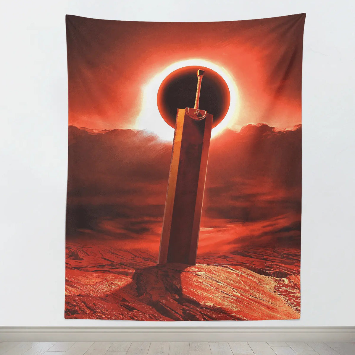 Berserk Dark Souls Sun Tapestry-Taspetry-Monkey Ninja-100cm * 150cm-Monkey Ninja
