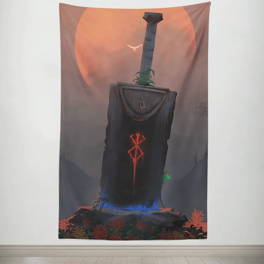 Berserk Goodbye my friend Tapestry-Taspetry-Monkey Ninja-100cm * 150cm-Monkey Ninja