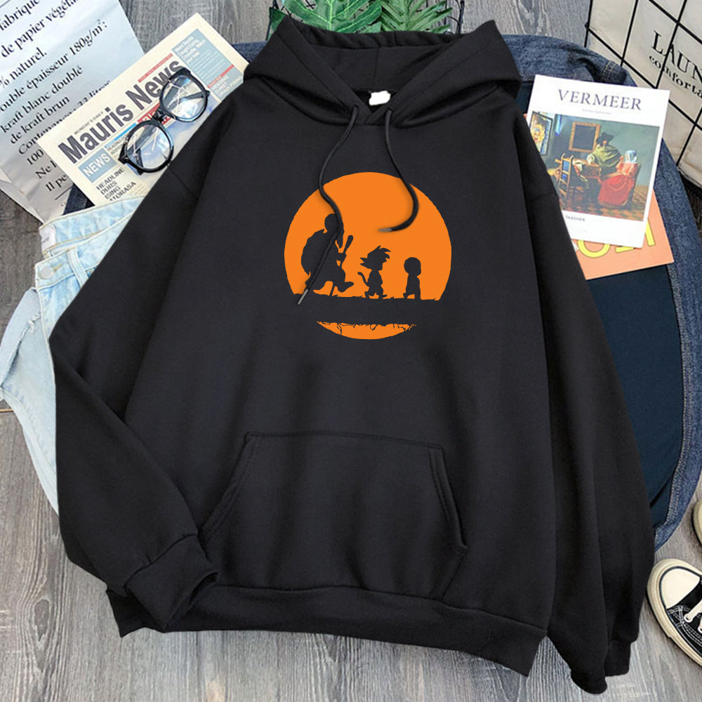 Dragon Ball Master Roshi and Goku Hoodie