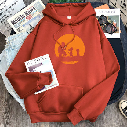 Dragon Ball Master Roshi and Goku Hoodie