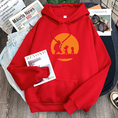 Dragon Ball Master Roshi and Goku Hoodie
