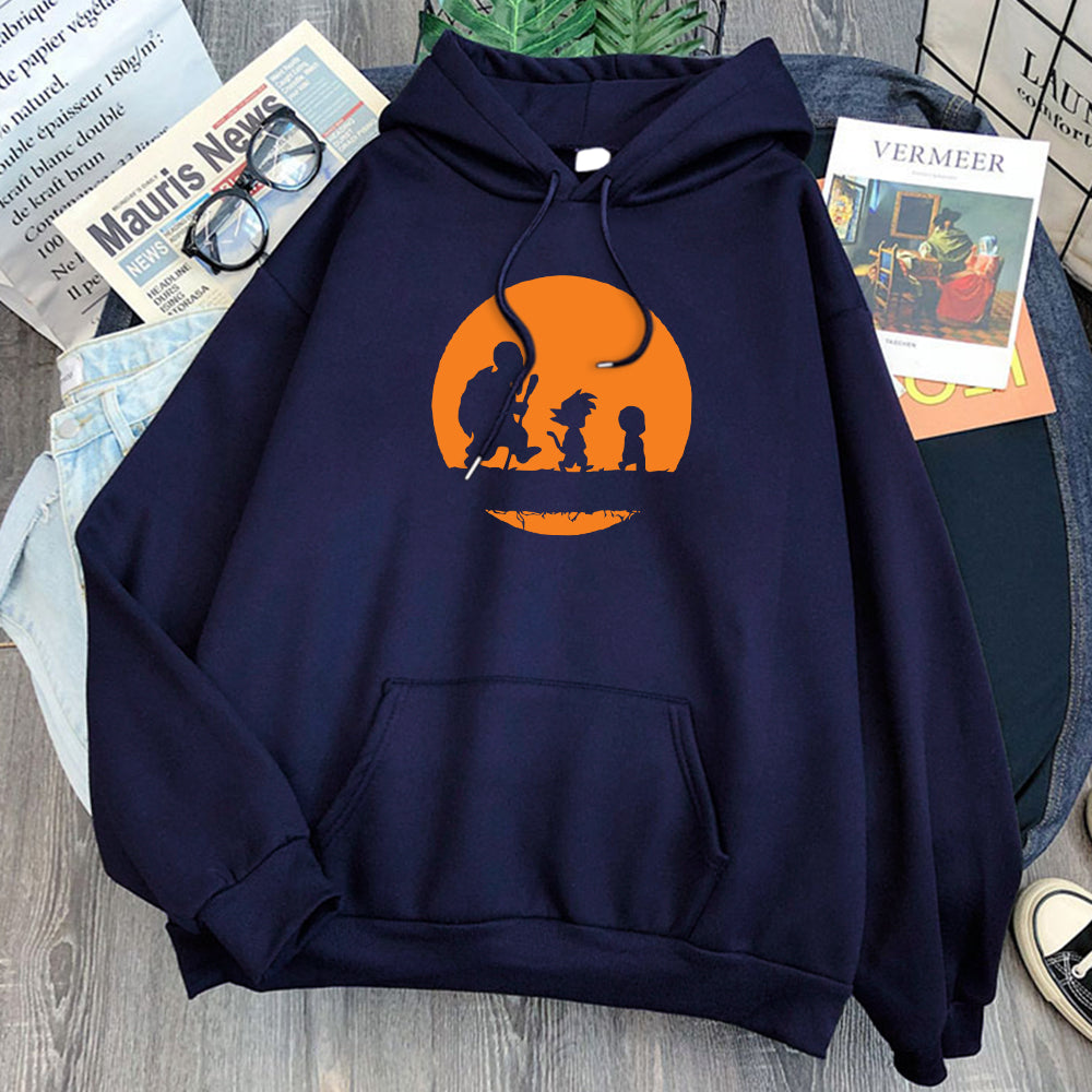 Dragon Ball Master Roshi and Goku Hoodie
