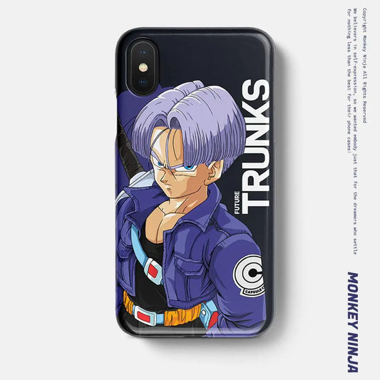 Dragon Ball Anime Character Trunks Soft Silicone Phone Case-Phone Case-Monkey Ninja-iPhone 17-Monkey Ninja
