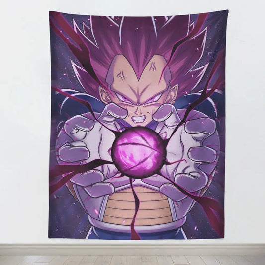 Dragon Ball Vegeta Ultra Ego 1 Tapestry-Taspetry-Monkey Ninja-100cm * 150cm-Monkey Ninja