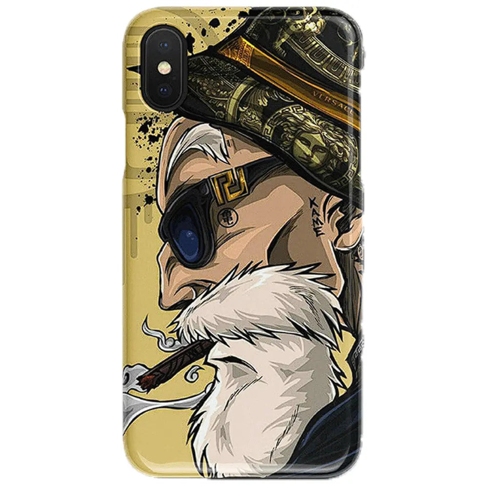 Dragon Ball Z Master Roshi Soft 2 Colors Silicone Phone Case-Phone Case-Monkey Ninja-iPhone 17-A-Monkey Ninja