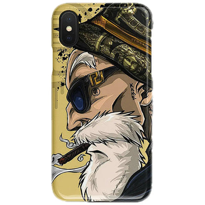 Dragon Ball Z Master Roshi Soft 2 Colors Silicone Phone Case-Phone Case-Monkey Ninja-iPhone 17-A-Monkey Ninja