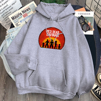 Dragon Ball Red Dead Saiyans Hoodie
