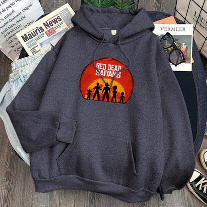 Dragon Ball Red Dead Saiyans Hoodie