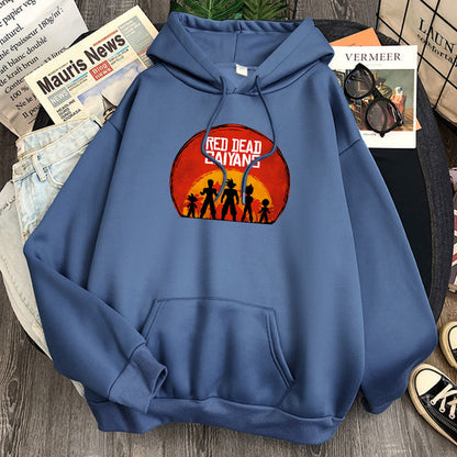 Dragon Ball Red Dead Saiyans Hoodie