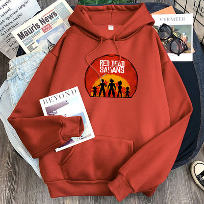 Dragon Ball Red Dead Saiyans Hoodie