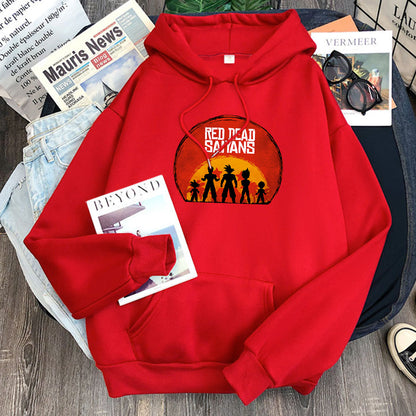 Dragon Ball Red Dead Saiyans Hoodie