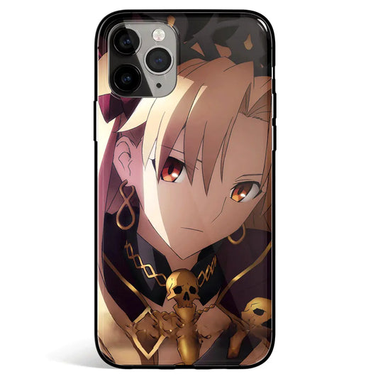 Fate/Grand Order Ereshkigal Tempered Glass Soft Silicone iPhone Case-Phone Case-Monkey Ninja-iPhone 17-Glass Case-Monkey Ninja