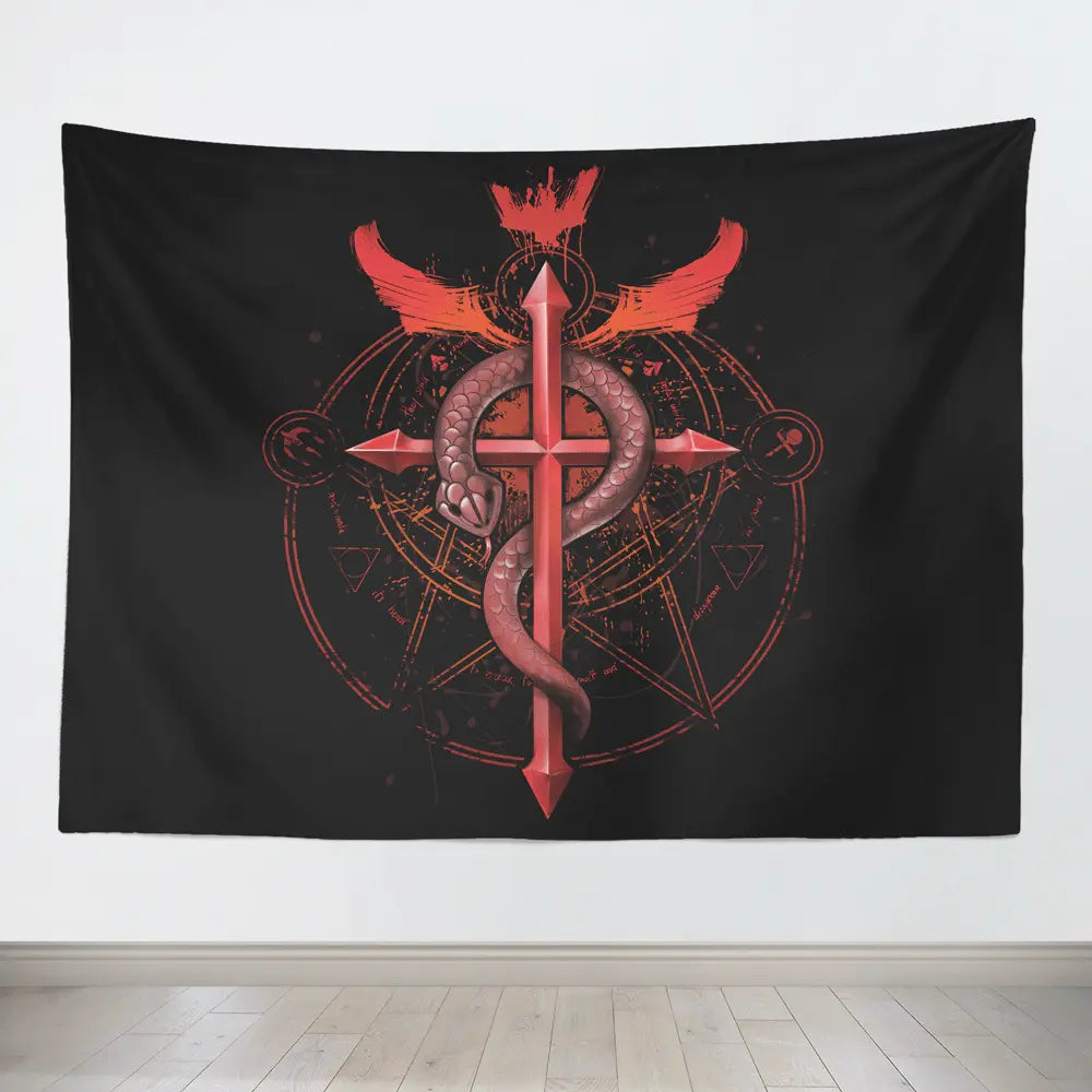 Fullmetal Alchemist Student of Alchemy Tapestry-Taspetry-Monkey Ninja-100cm * 150cm-Monkey Ninja