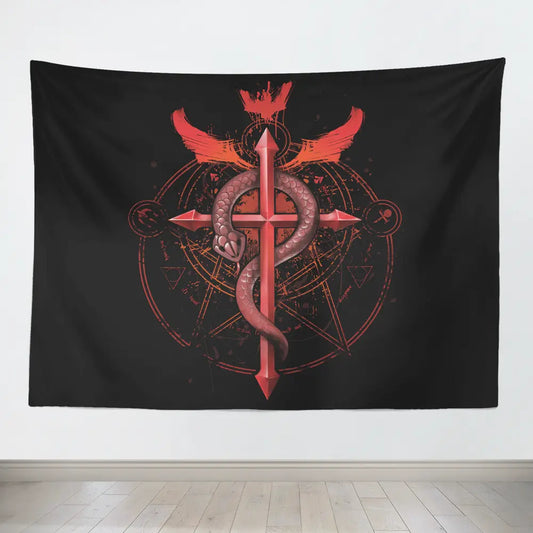 Fullmetal Alchemist Student of Alchemy Tapestry-Taspetry-Monkey Ninja-100cm * 150cm-Monkey Ninja