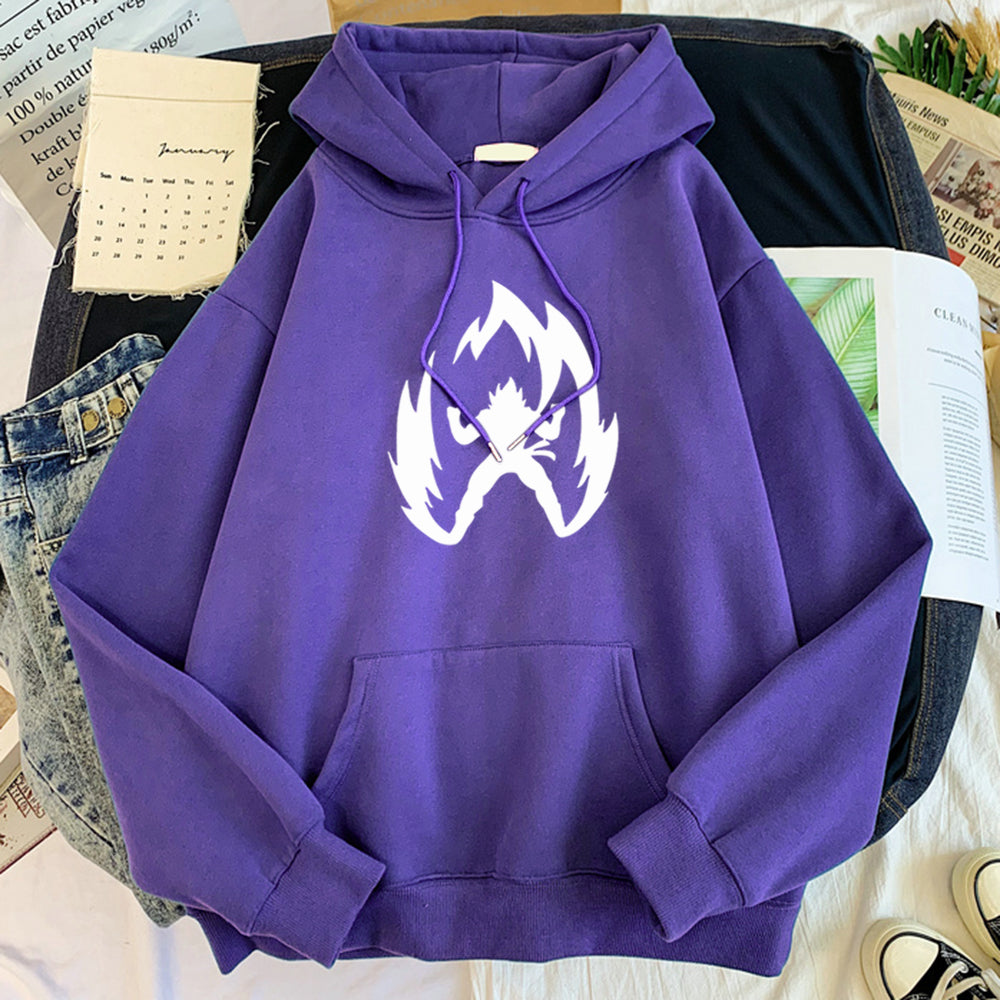 Dragon Ball Super Saiyan Hoodie-Clothing-Monkey Ninja-Purple-S-Monkey Ninja