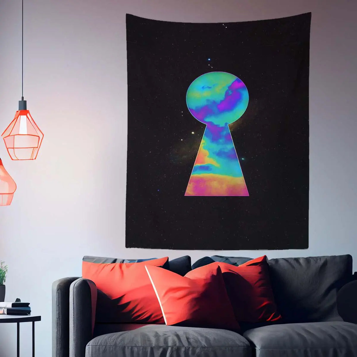Lil Uzi Vert Eternal Atake Album Cover Tapestry-Taspetry-Wallarts Lab-100cm * 150cm-Monkey Ninja