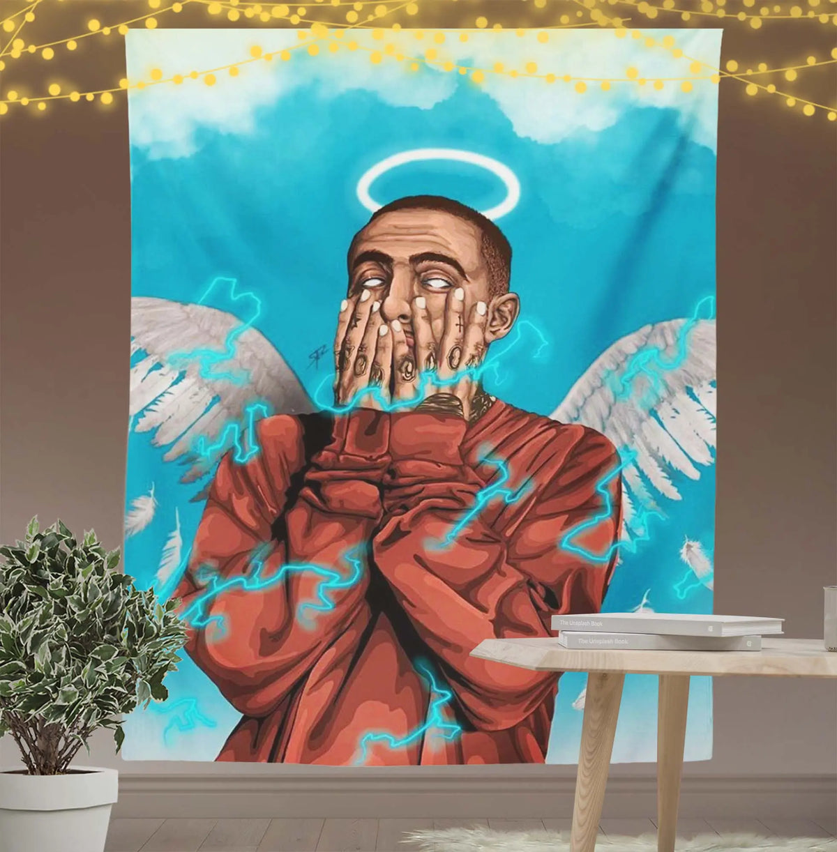 Mac Miller Angle Rapper Tapestry – Monkey Ninja