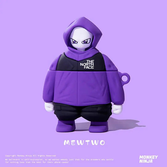 Mewtwo Airpods Case-Airpods Case-Monkey Ninja-Airpods 1/2-Monkey Ninja