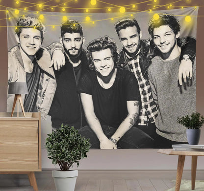 One Direction Tapestry-Taspetry-Wallarts Lab-100cm * 150cm-Monkey Ninja