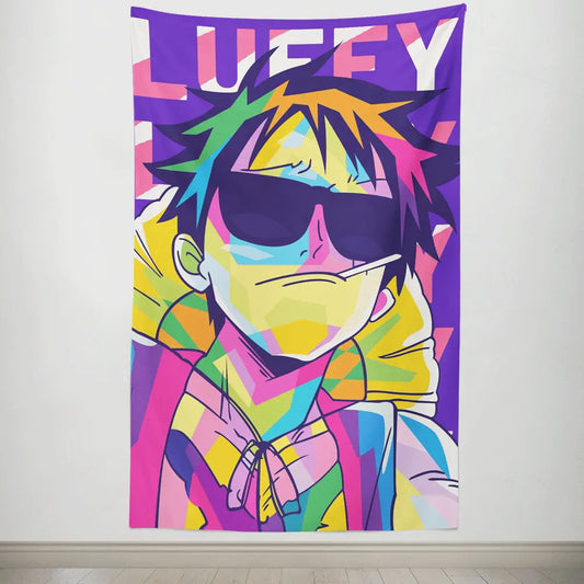 One Piece Arrogant Luffy Tapestry-Taspetry-Monkey Ninja-100cm * 150cm-Monkey Ninja