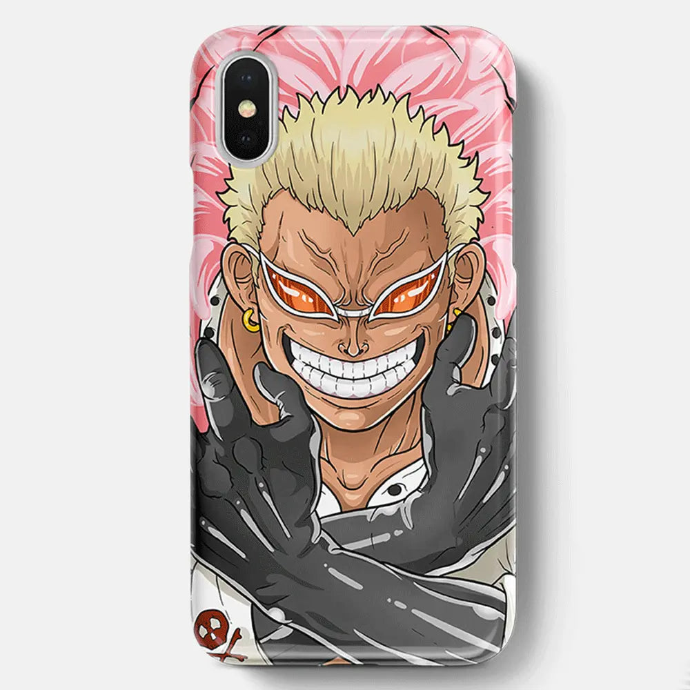 One Piece Doflamingo Soft Silicone iPhone Case-Phone Case-Monkey Ninja-iPhone 17-Monkey Ninja
